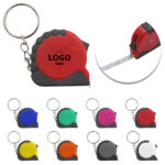 Mini Tape Measure with Keychain MOQ 100pcs