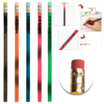 Bright Heat Change Pencil with Eraser - Image 2