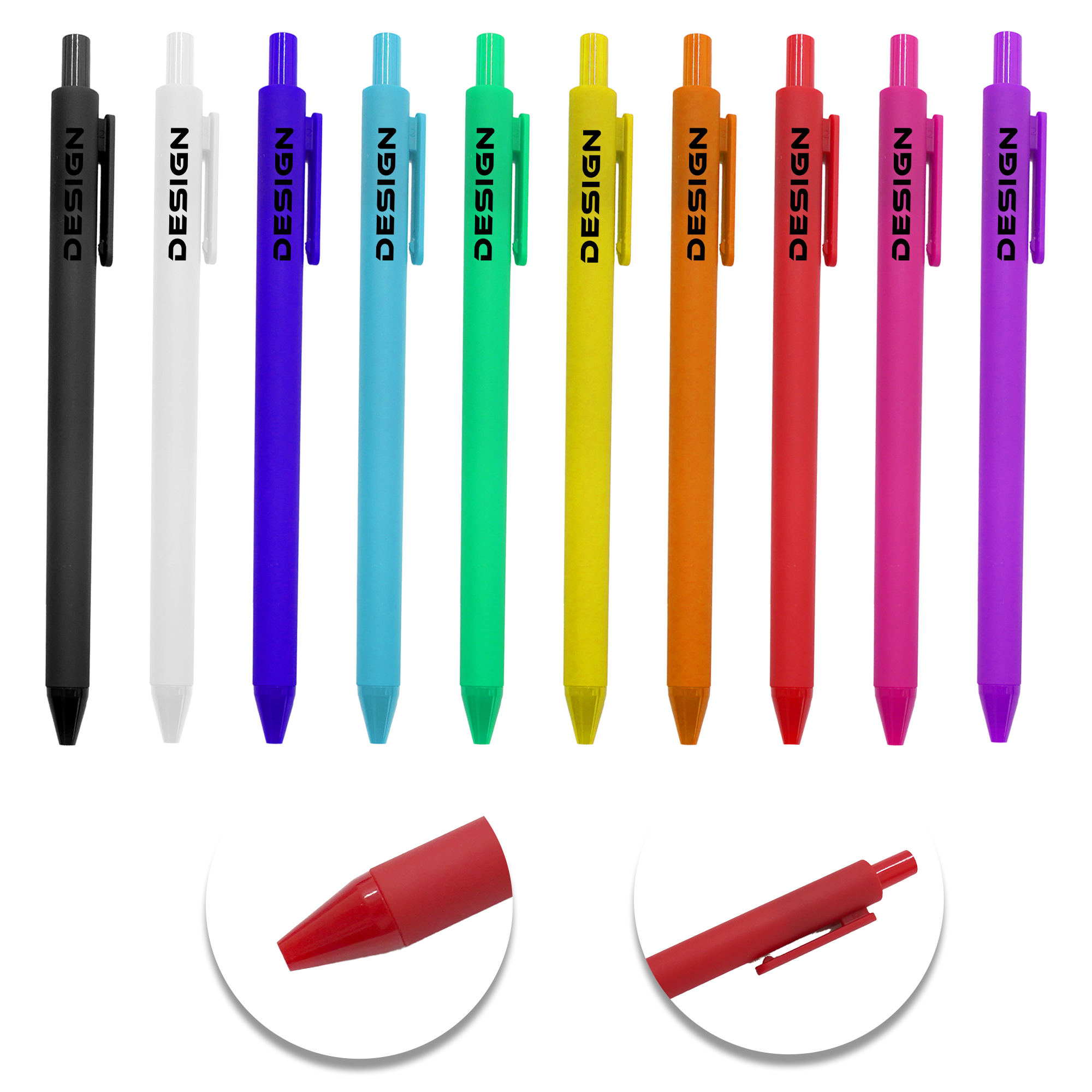PPDN015-1 Retractable Plastic Ballpoint Pen - Image 1
