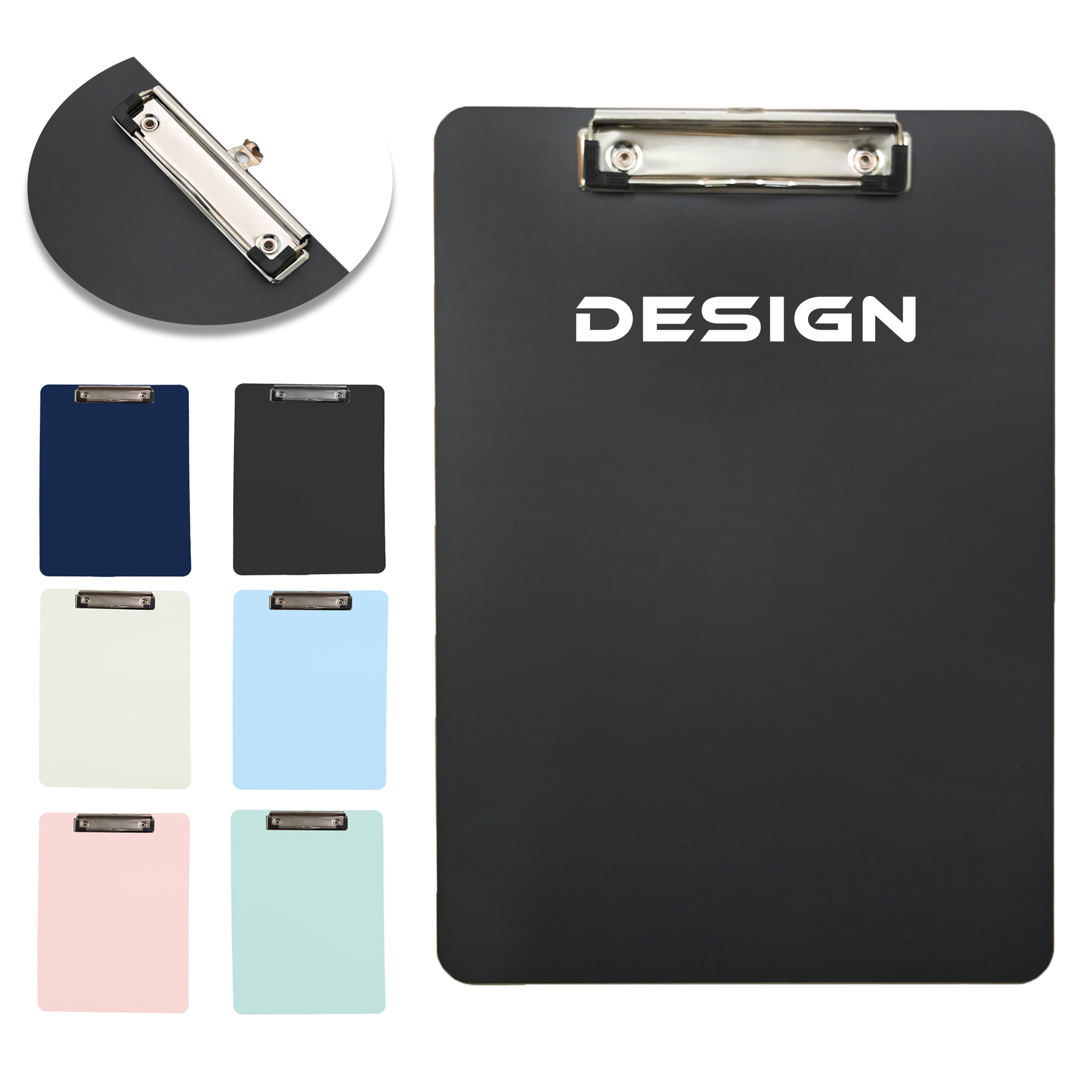 PPDN032-1 MOQ50 A4 Size Plastic File Folder Clipboard - Image 1