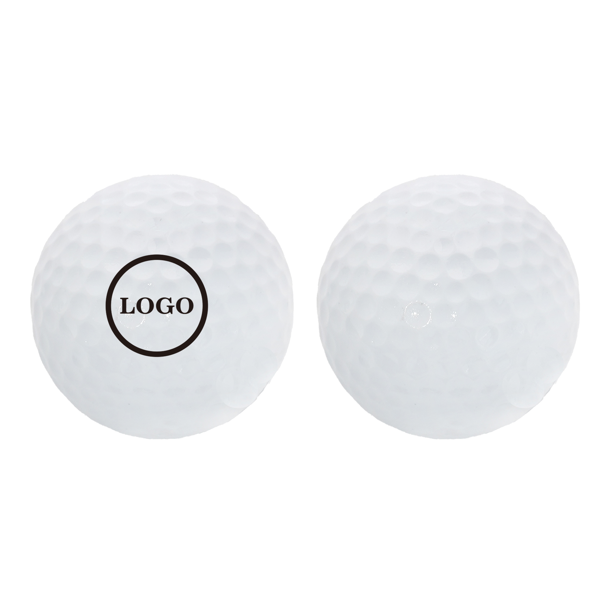 PPDN103-1 Professional White Surlyn Golf Ball Gift Customized High Bounce Quality Competition Practice Team - Image 1