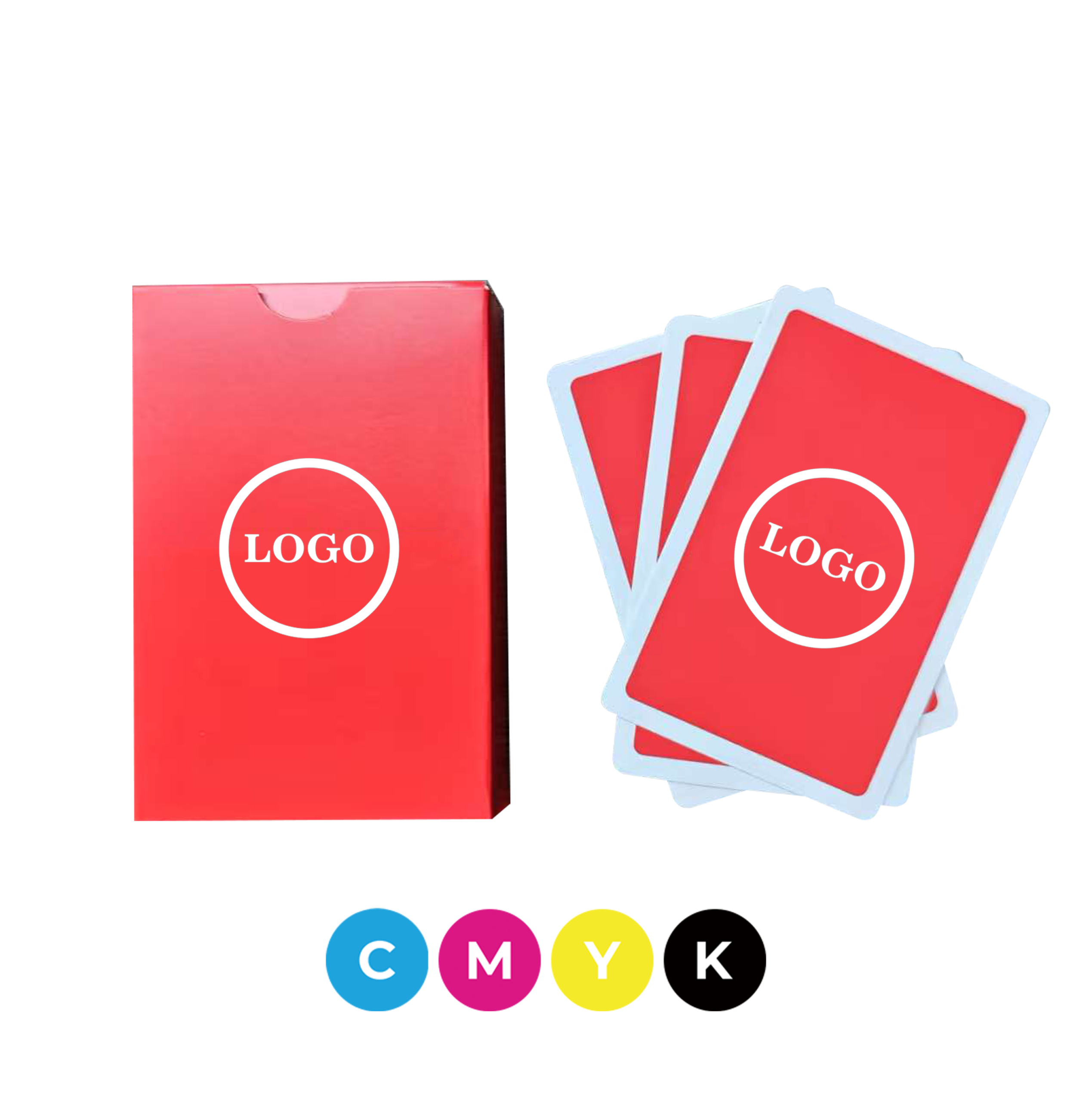 PPDN125-1 Premium Custom Playing Cards | Full Color Printing, Customizable Front & Back | Poker Size - Image 1
