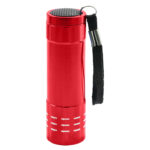 9-LED Aluminum Keychain Flashlight Wrist Strap - Compact EDC Bright Beam Torch for Outdoor/Camping - Image 5