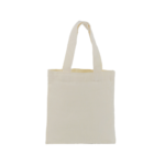 Customizable Natural Cotton Canvas Tote Bag with Reinforced Handles Durable Grocery & Commute Carry - Image 2