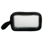 Clear Waterproof Travel Toiletry Bag - Zippered Cosmetic Organizer for Sports & Gym - Image 3
