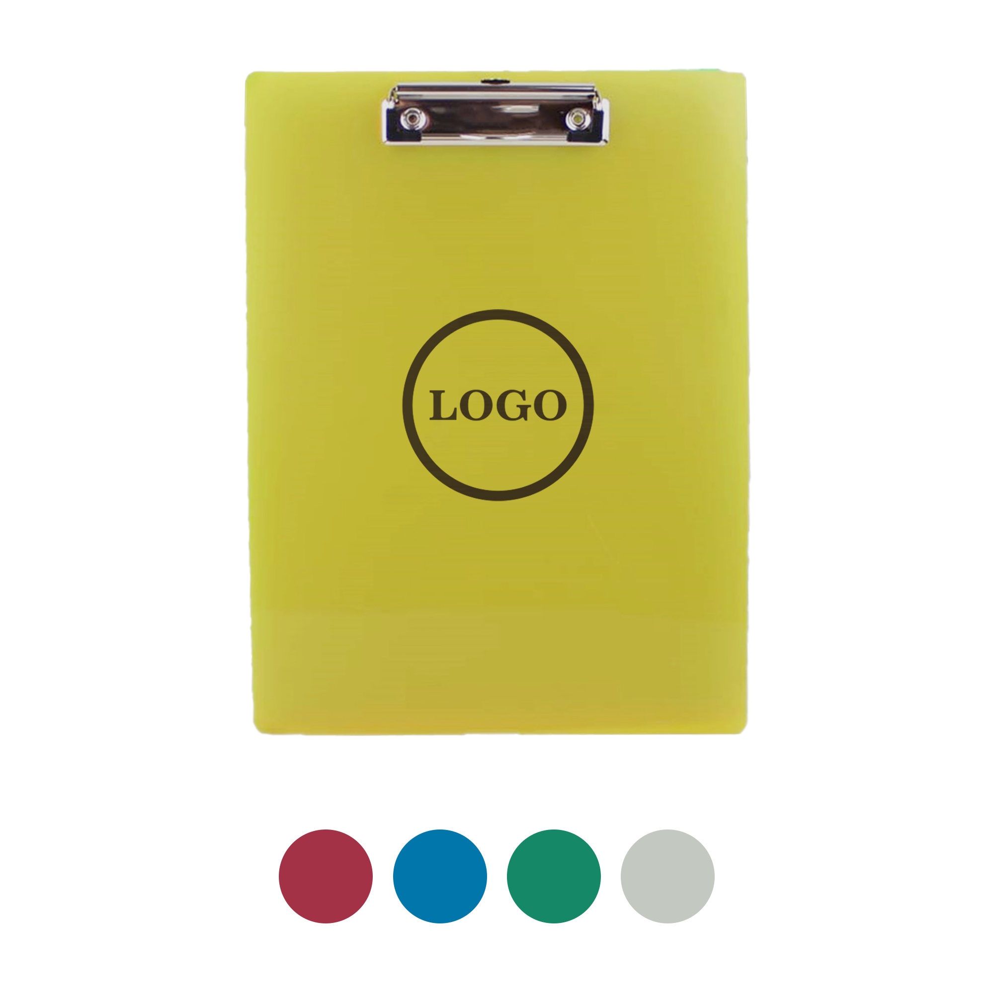 PPDN136-1 Clear A4 Plastic Clipboard with Secure Clip Writing Board for Office, School & Document Organization - Image 1