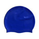 Customizable High-Stretch Silicone Swim Cap for Adults - Unisex Design with Durable Elastic Fit - Image 2