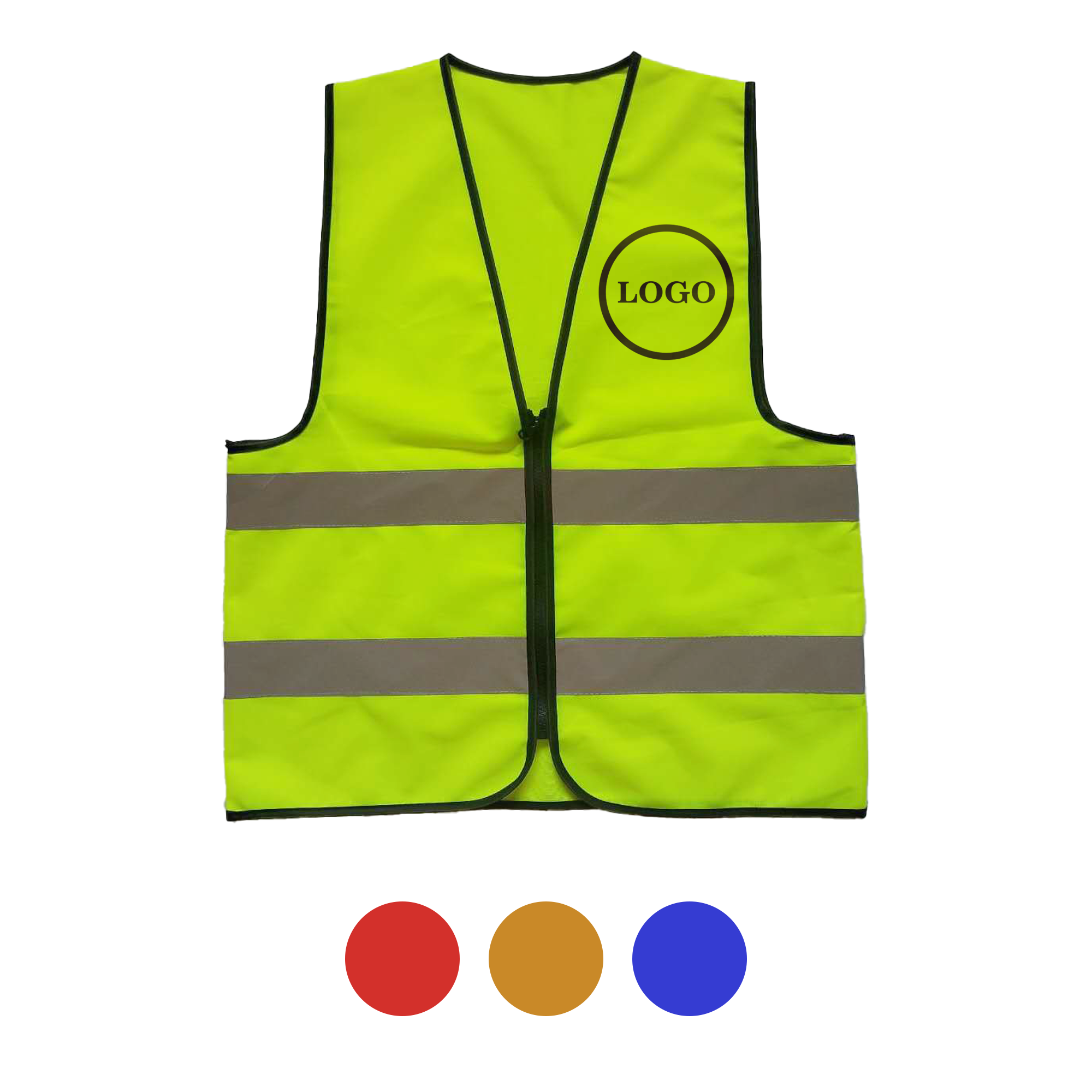 PPDN147-1 High Visibility Reflective Safety Vest - Breathable Outdoor Workwear for Enhanced Protection - Image 1