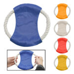 Outdoor Cotton Rope Dog Flying Disc Saucer For Pet Training Chew Throwing Flyer Disk Toy - Image 2