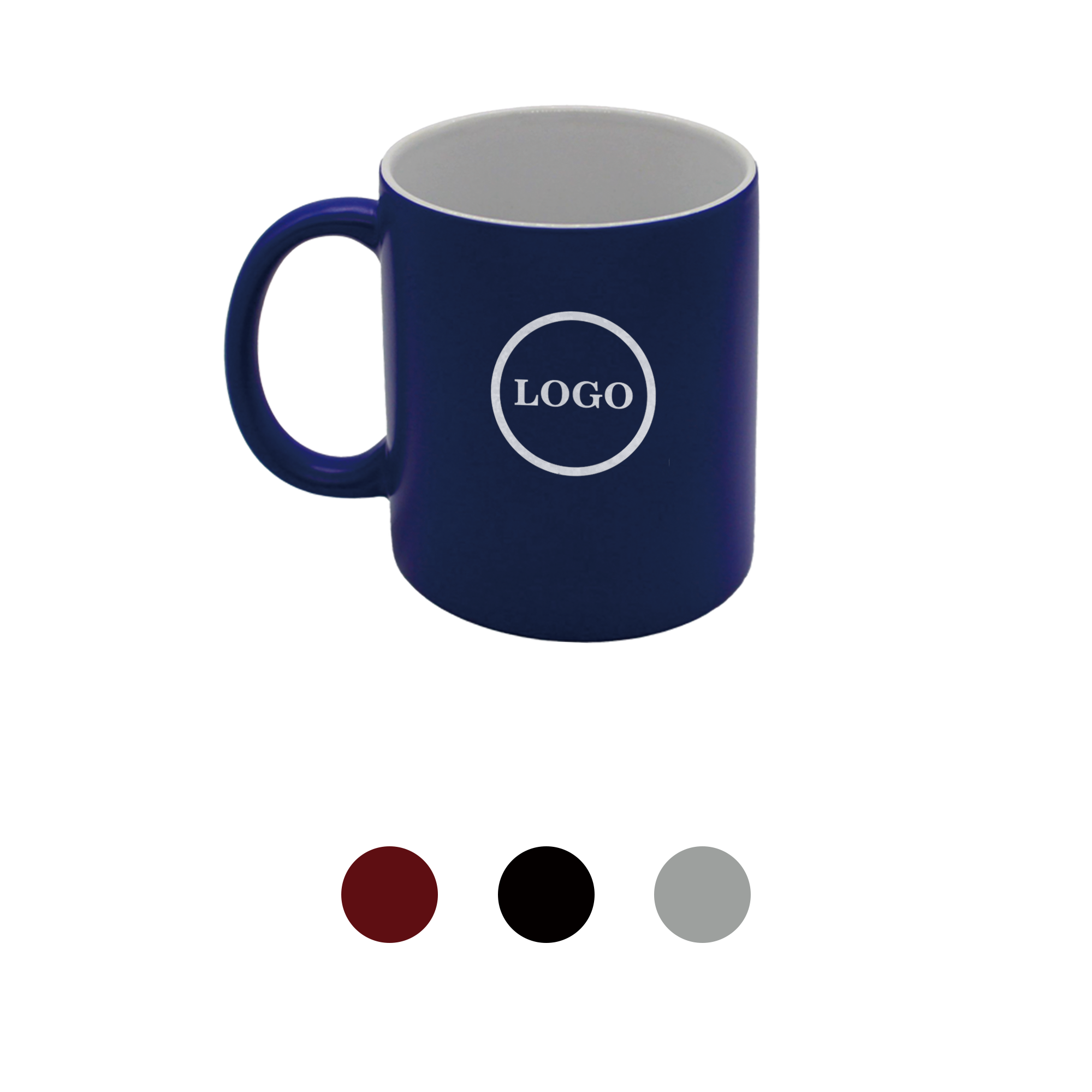 PPDN176-1 11oz Ceramic Bistro C Handle Personalized Custom Mug Coffee Cup Durable Home Office Restaurant Cafe - Image 1