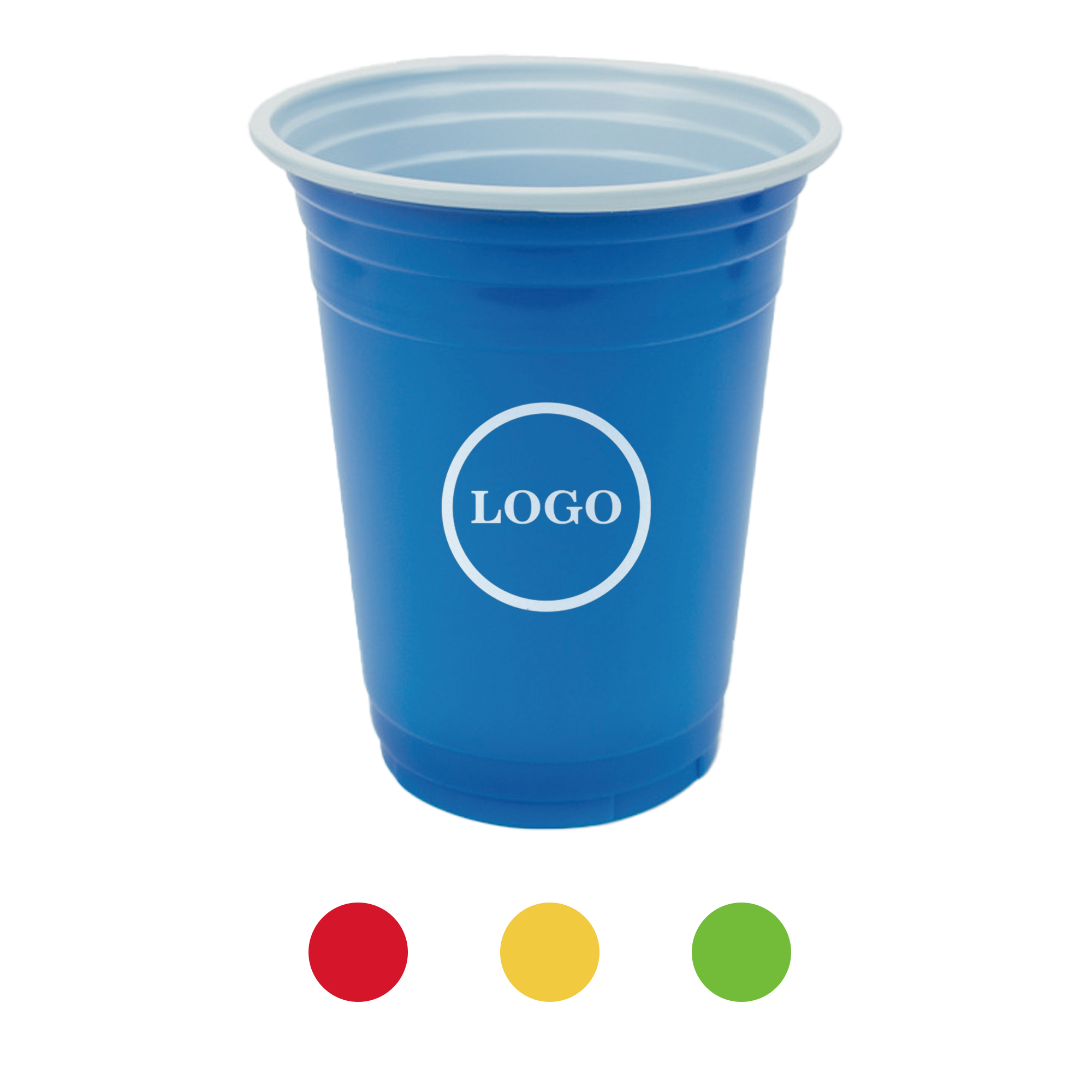 PPDN180-1 16 Oz Disposable Stadium Party Plastic Solo Bulk Pack Drinking Cups for Tailgating Events Gaming Bar - Image 1
