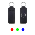 Custom Neoprene Lip Balm Keychain Sleeve Protector - Reusable Rectangular Holder with Totes Cosmetic