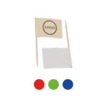 Custom Full-Color Printed Eco-Friendly Food Safe Biodegradable Mini Party Paper Toothpick Flags