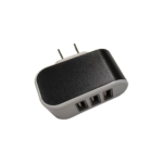 Universal USB Wall Charger & Travel Power Adapter-3-Port Candy Color Multi-Charging Station - Image 2
