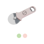 2-in-1 Stainless Steel Pizza Cutter and Bottle Opener