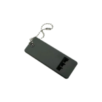 Durable Plastic Emergency Whistle with Keychain Outdoor Survival Alert for Hiking Camping Safety - Image 2