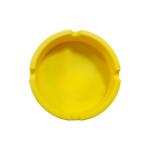Soft Silicone Round Ashtray W/4 Grooves - Image 2