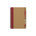 B6 Spiral Journal Kraft Cover Notebooks With Pen - Image 2